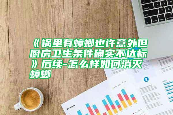 《鍋里有蟑螂也許意外但廚房衛(wèi)生條件確實不達標》后續(xù)-怎么樣如何消滅蟑螂