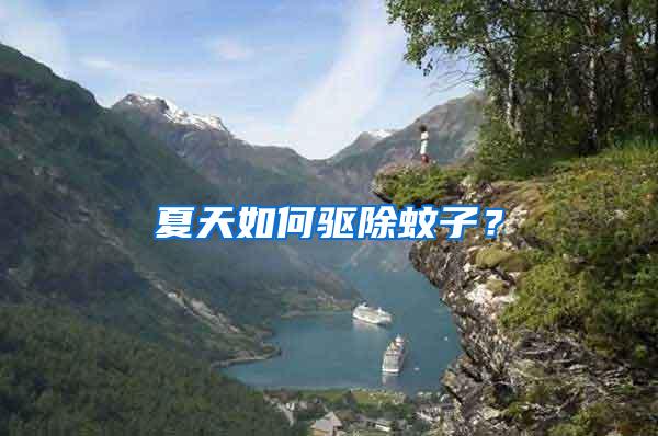 夏天如何驅除蚊子?