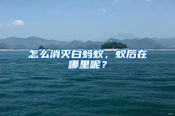 怎么消滅白螞蟻，蟻后在哪里呢？